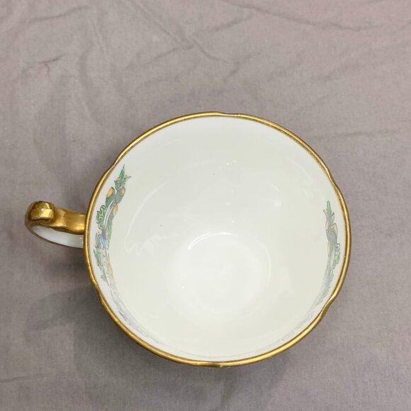 VTG 50s Hammersley Queen Elizabeth II 1953 Coronation Teacup & Saucer Bone China - Picture 6 of 13